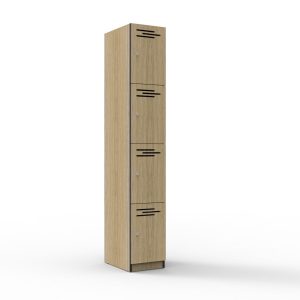 1-4 Door Melamine Lockers